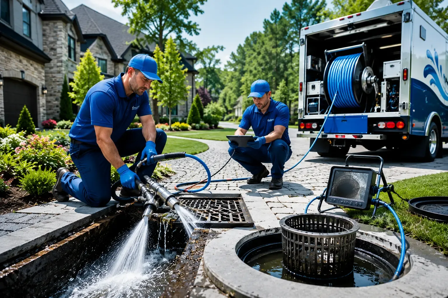 Local outdoor drain cleaning professionals in Sherman, MS